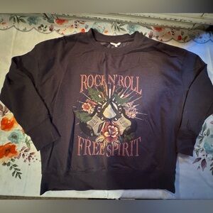 Rock 'n' Roll Free Spirit crewneck Sweatshirt by Maurice’s
